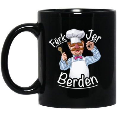 Ferk Jer Berden Black Mug 11oz (2-sided)