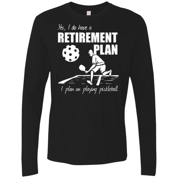 Pickleball Retirement Premium Long Sleeve