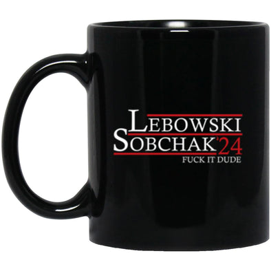 Lebowski Sobchak 2024 Black Mug 11oz (2-sided)