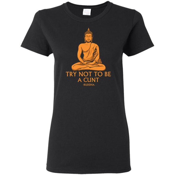 Buddha Cunt Ladies Cotton Tee