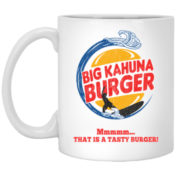 Big Kahuna Burger White Mug 11oz (2-sided)