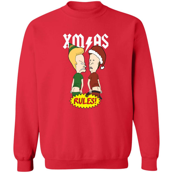 Christmas Rules! Crewneck Sweatshirt
