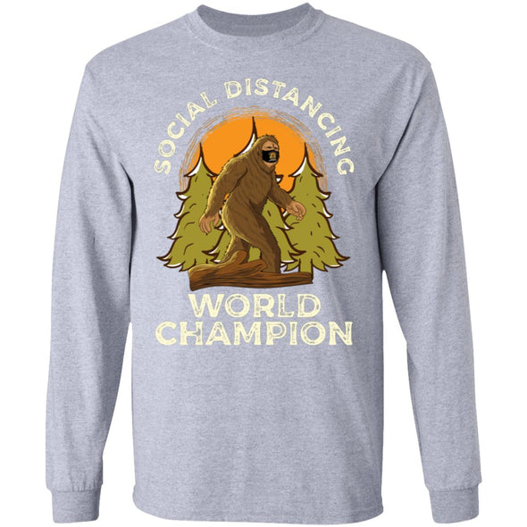 Bigfoot Distancing Champ Long Sleeve