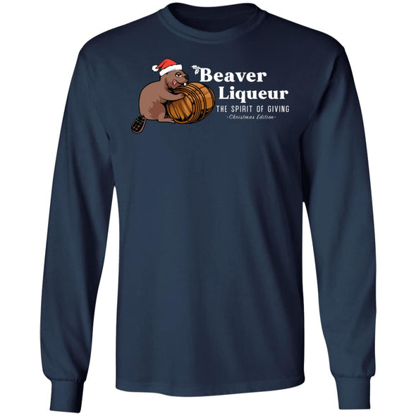 Beaver Liqueur Christmas Heavy Long Sleeve