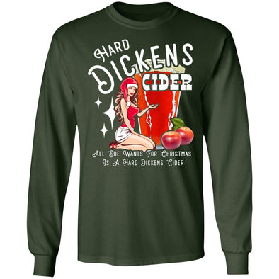 Dickens Cider Christmas Heavy Long Sleeve