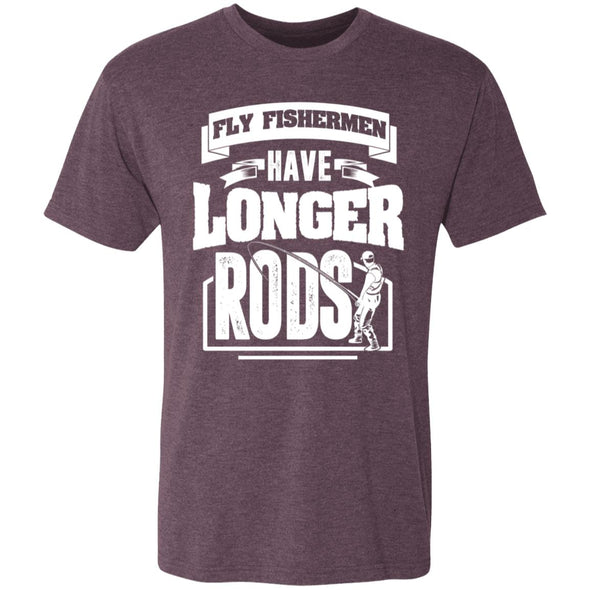 Longer Rods Premium Triblend Tee