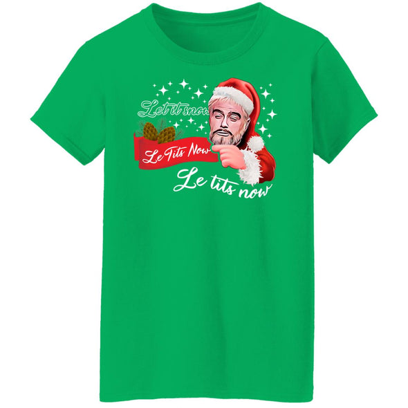 Le Tits Now Ladies Cotton Tee