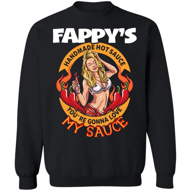 Fappy's Hot Sauce Crewneck Sweatshirt