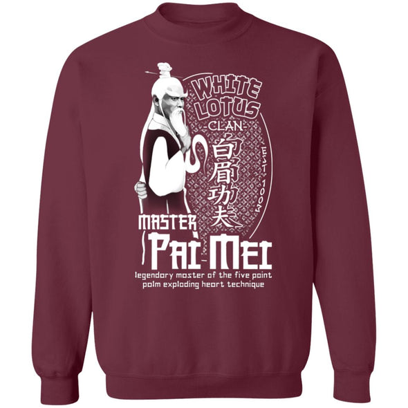 Pai Mei White Lotus Crewneck Sweatshirt