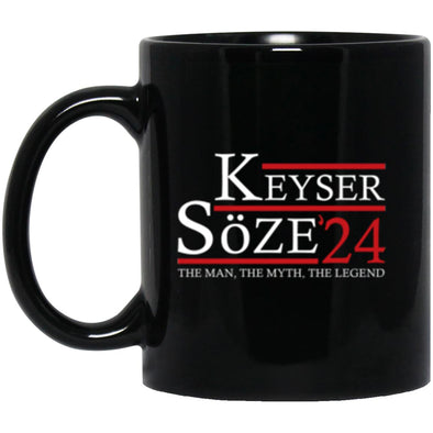 Keyser Soze 24 Black Mug 11oz (2-sided)
