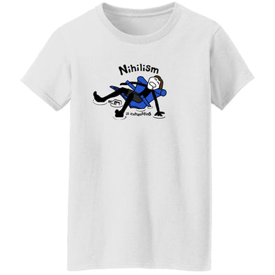 Nihilism is exhausting Ladies Cotton Tee