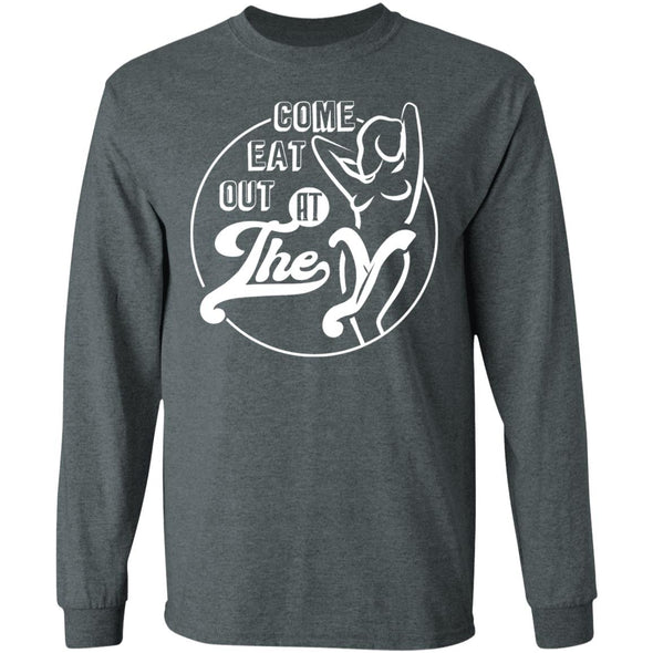 Eat Out At The Y Heavy Long Sleeve