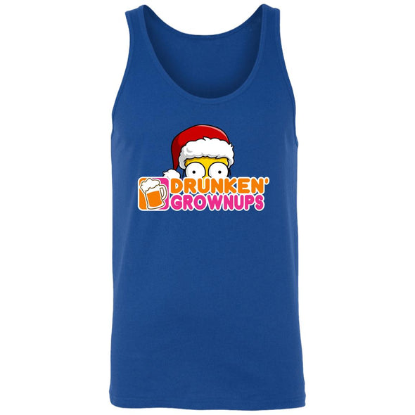 Drunken Grownups Christmas Tank Top