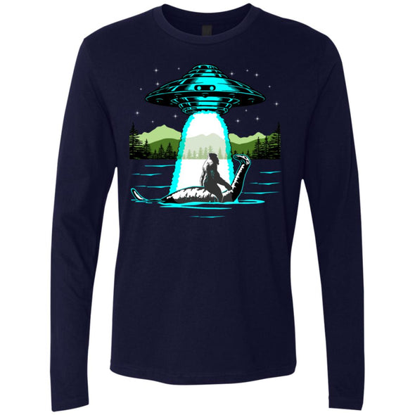 Bigfoot Nessie UFO Premium Long Sleeve