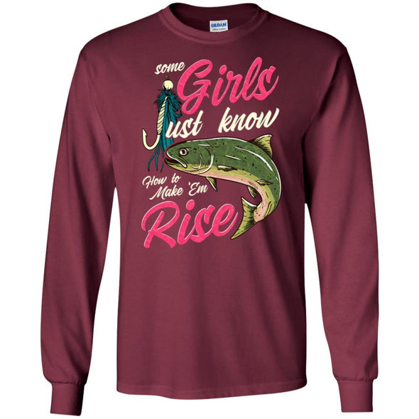 Girls Make Em Rise Long Sleeve