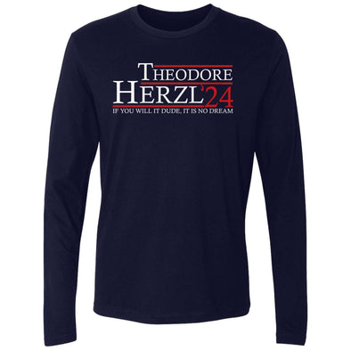 Theodore Herzl 24 Premium Long Sleeve