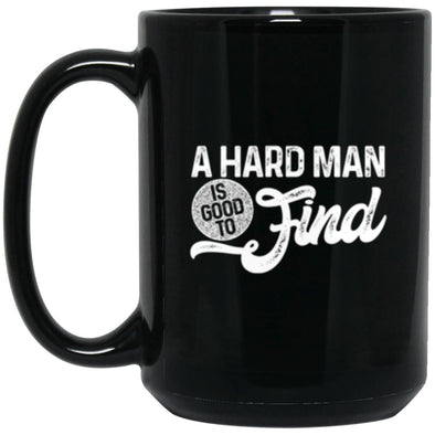 Hard Man Black Mug 15oz (2-sided)