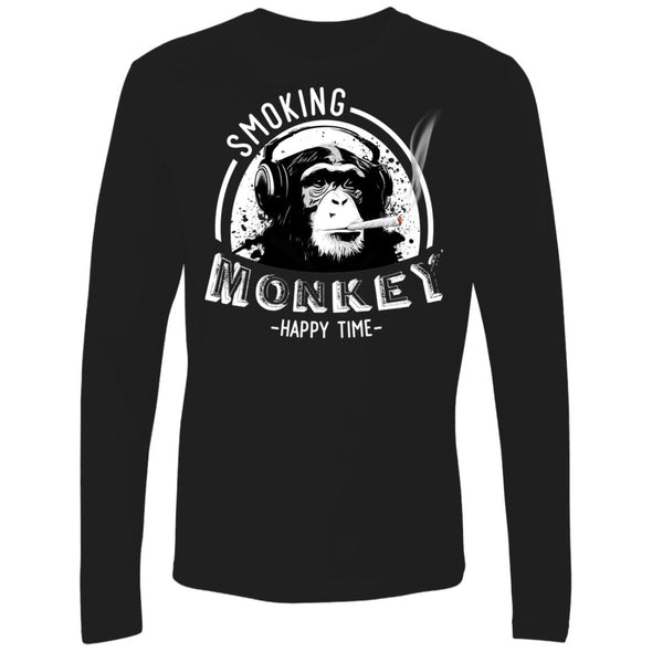 Smoking Monkey Premium Long Sleeve