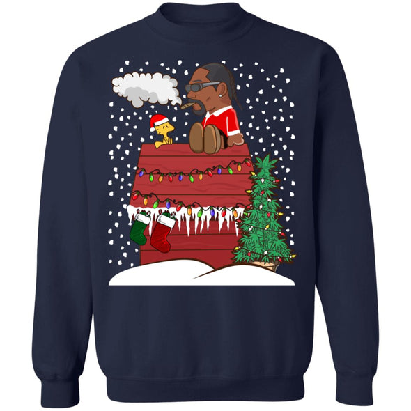 Snoopy Dogg Christmas Crewneck Sweatshirt