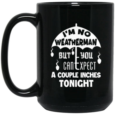 Weatherman Black Mug 15oz (2-sided)