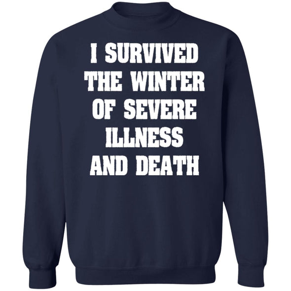 Survived Winter Crewneck Sweatshirt