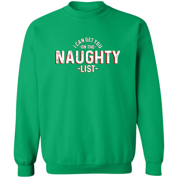 Naughty List Crewneck Sweatshirt