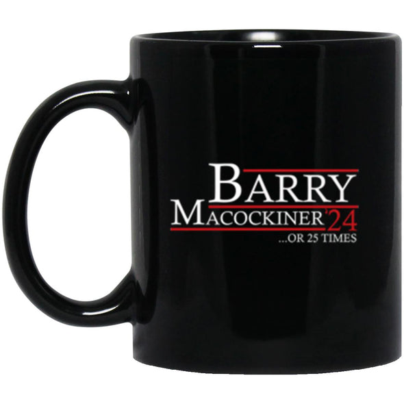 Barry Macockiner 24 Black Mug 11oz (2-sided)