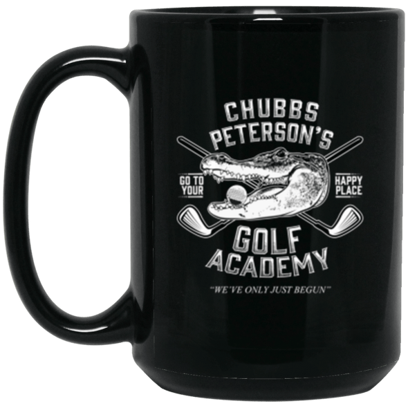 Chubbs Golf Academy  Black Mug 15oz (2-sided)