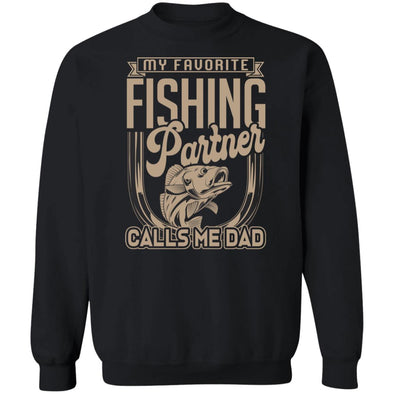 Dad Fishing Crewneck Sweatshirt