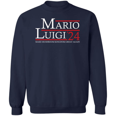 Mario Luigi 24 Crewneck Sweatshirt