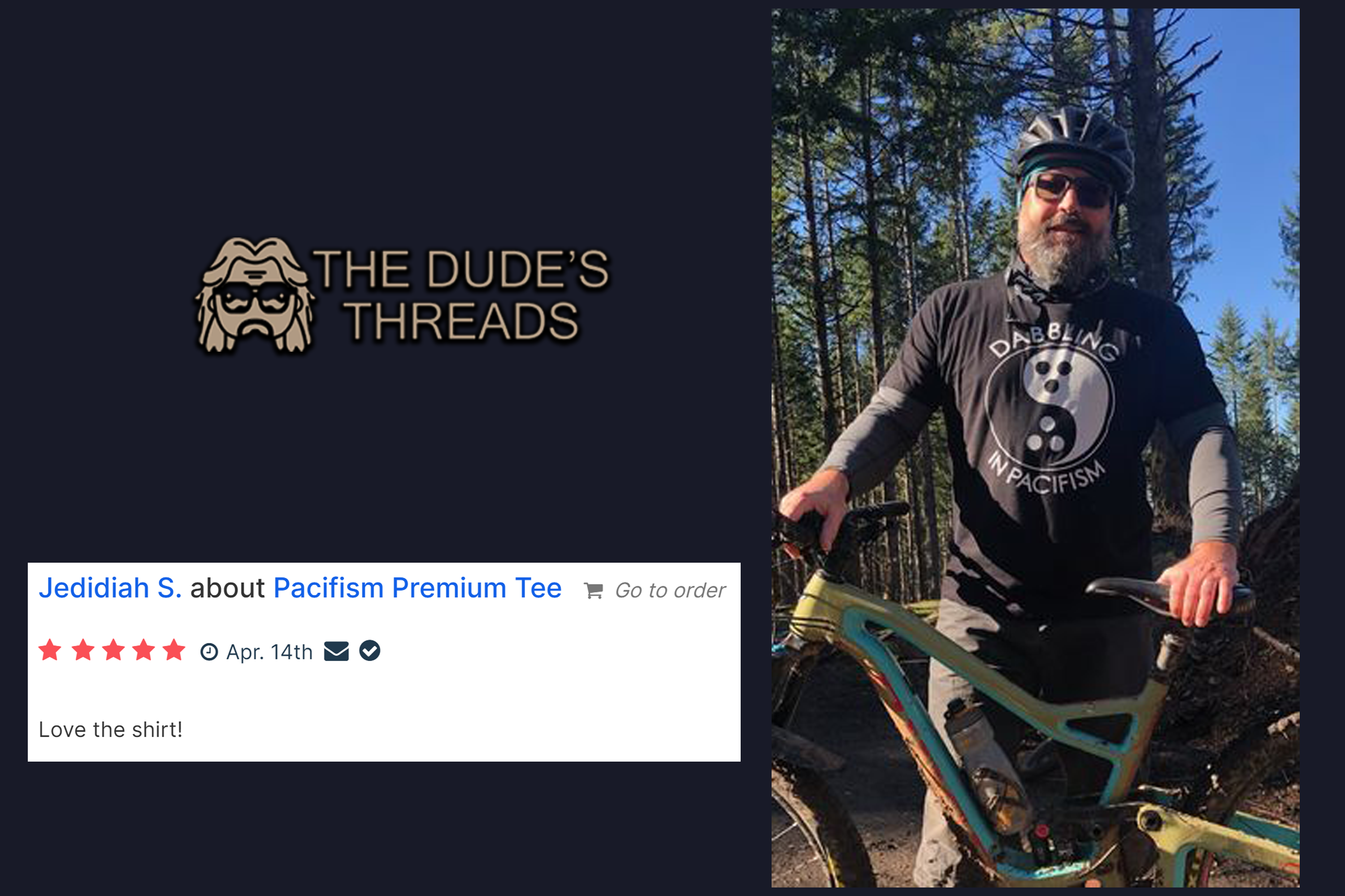Mountain Bike Premium Triblend T-Shirt