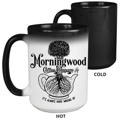 Morningwood Coffee 15 oz. Color Changing Mug