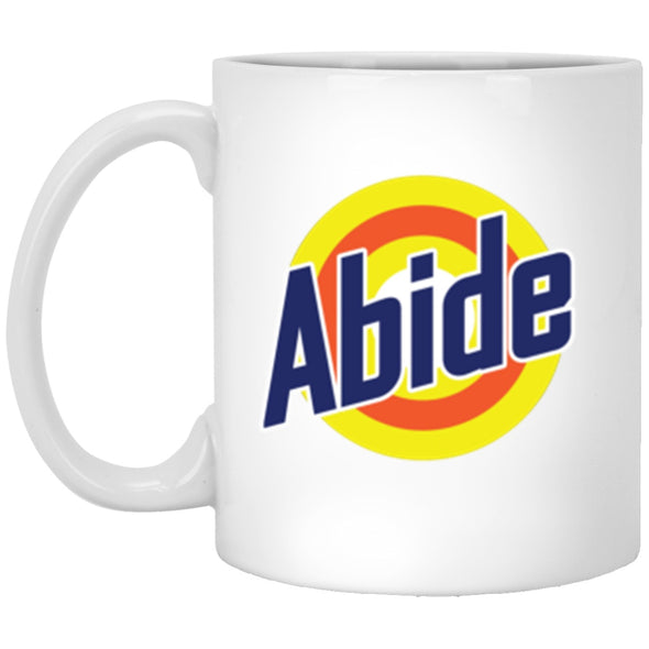 Drinkware - Abide Tide White Mug 11oz (2-sided)