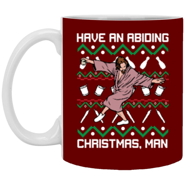 Drinkware - Abiding Christmas White Mug 11oz (2-sided)