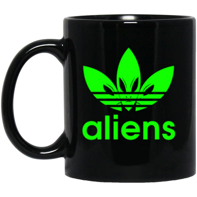 Drinkware - Aliens Adidas Green Mug 11oz (2-sided)