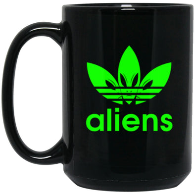 Drinkware - Aliens Adidas Green Mug 15oz (2-sided)