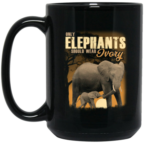 Drinkware - Elephant Ivory Mug 15oz (2-sided)