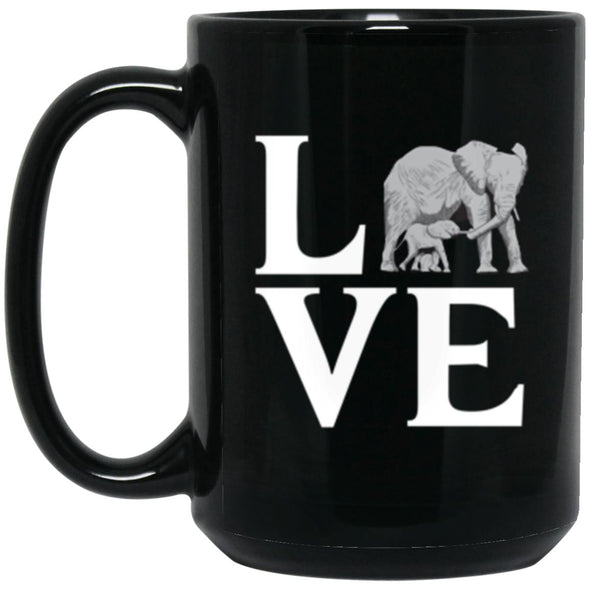 Drinkware - Elephant Love Mug 15oz (2-sided)