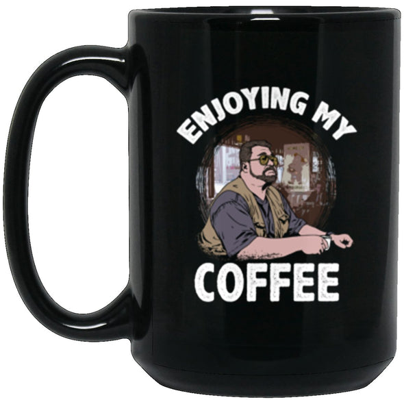 Drinkware - Enjoying My Coffee Mug 15oz (2-sided)