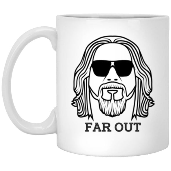 Drinkware - Far Out White Mug 11oz (2-sided)