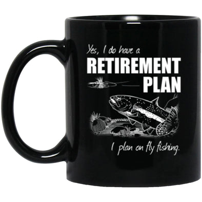 Drinkware - Fly Retirement Mug 11oz (2-sided)