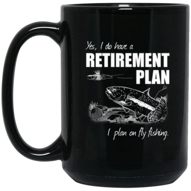 Drinkware - Fly Retirement Mug 15oz (2-sided)