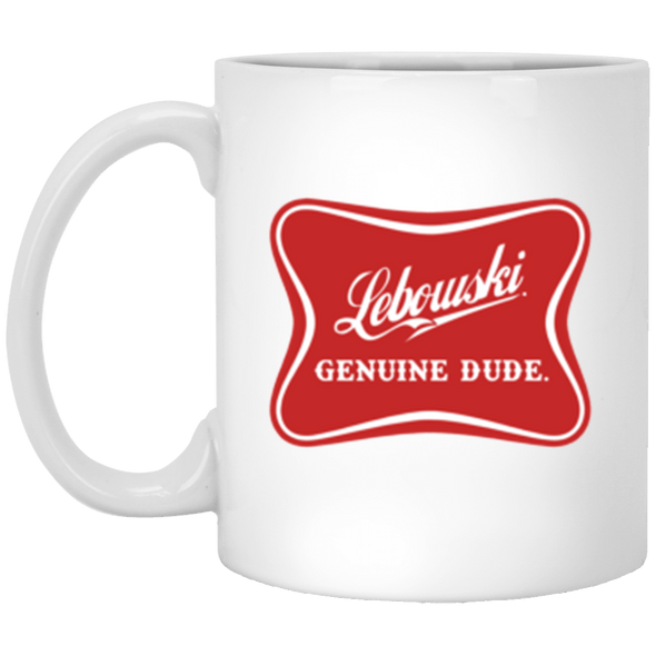 Drinkware - Genuine Dude White Mug 11oz (2-sided)