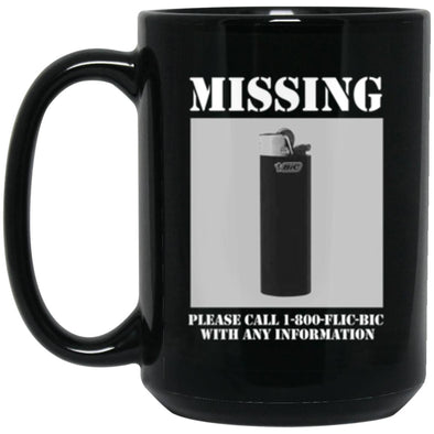 Drinkware - Missing Bic Mug 15oz (2-sided)
