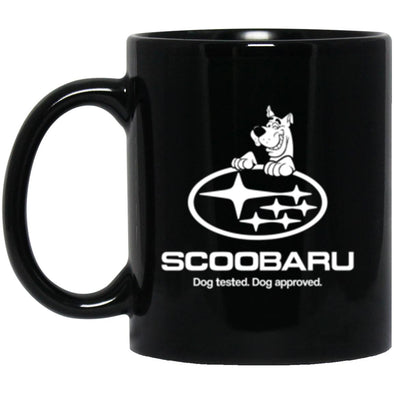 Drinkware - Scoobaru Black Mug 11oz (2-sided)