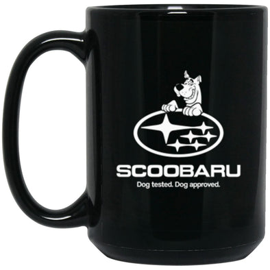 Drinkware - Scoobaru Black Mug 15oz (2-sided)