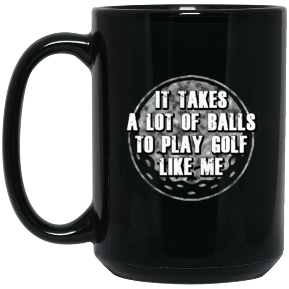 Drinkware - Takes Golf Balls Mug 15oz (2-sided)
