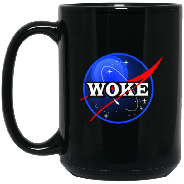 Drinkware - Woke Black Mug 15oz (2-sided)