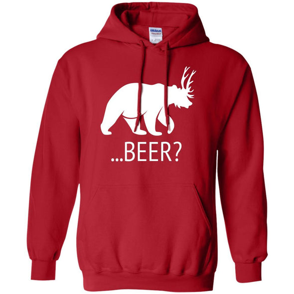 Sweatshirts - Deer Bear Beer Hoodie