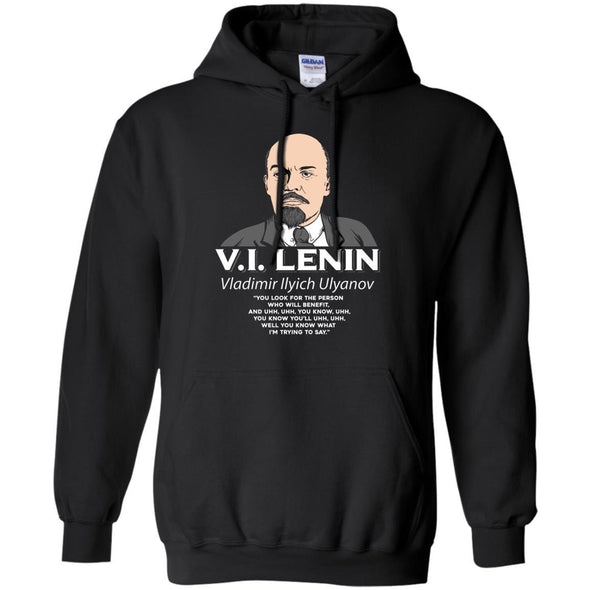 Sweatshirts - Lenin Quote Hoodie